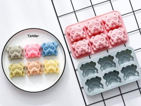 Molde silicona 6 bulldog 